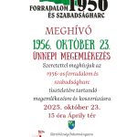 2025.10.23 – Ünnepi megemlékezés